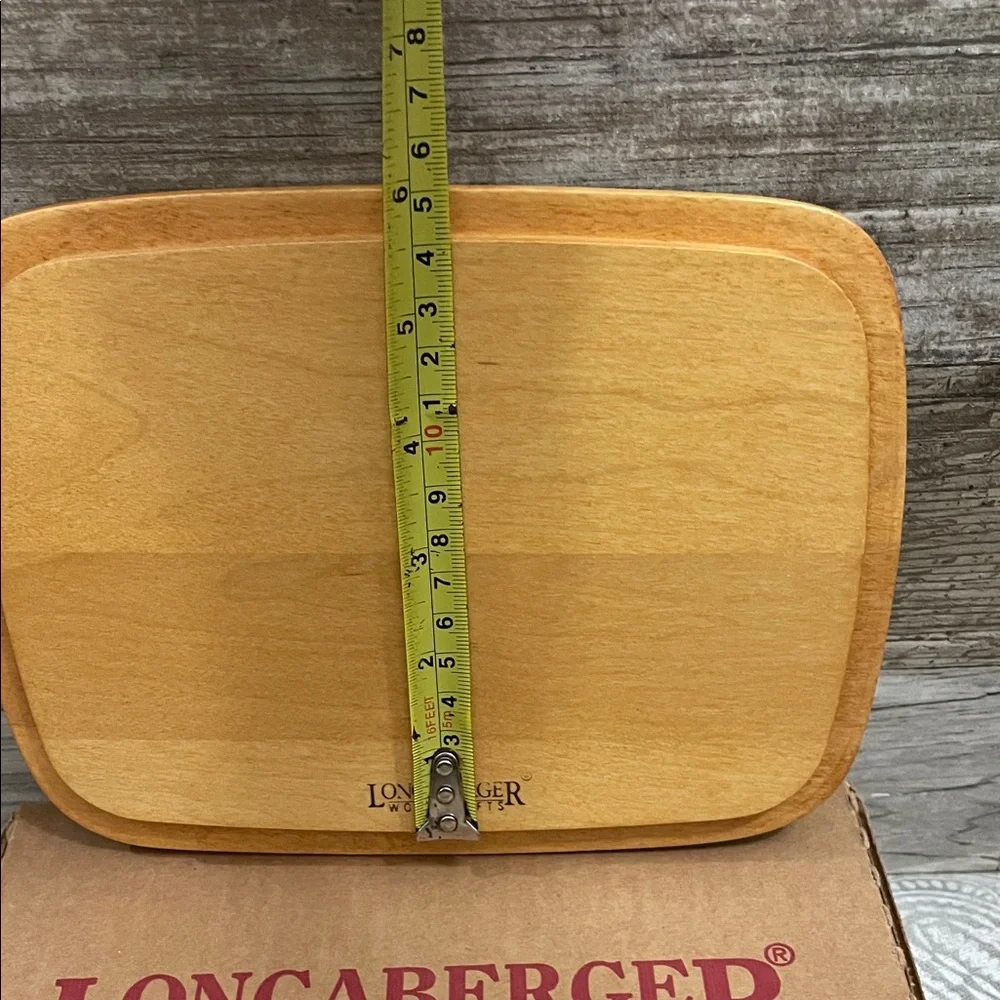 VINTAGE NEW Longaberger Father’s Day Natural‎ Wood Lid #52604